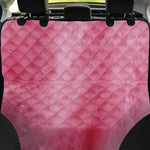 Pink Cotton Candy Print Pet Car Back Seat Cover