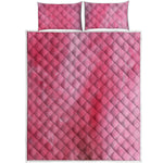 Pink Cotton Candy Print Quilt Bed Set