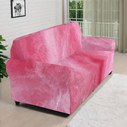 Pink Cotton Candy Print Sofa Cover