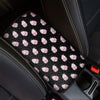 Pink Cupcake Pattern Print Car Center Console Cover