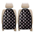 Pink Cupcake Pattern Print Car Seat Organizers