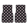 Pink Cupcake Pattern Print Front Car Floor Mats