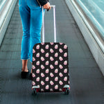 Pink Cupcake Pattern Print Luggage Cover
