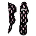 Pink Cupcake Pattern Print Muay Thai Shin Guard