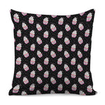 Pink Cupcake Pattern Print Pillow Cover