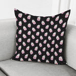 Pink Cupcake Pattern Print Pillow Cover