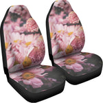 Pink Flowers Print Universal Fit Car Seat Covers