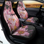 Pink Flowers Print Universal Fit Car Seat Covers