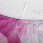 Pink Frangipani Flower Print Sofa Cover