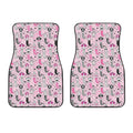 Pink Girly Mermaid Pattern Print Front Car Floor Mats
