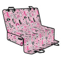 Pink Girly Mermaid Pattern Print Pet Car Back Seat Cover