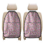 Pink Girly Unicorn Pattern Print Car Seat Organizers