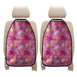 Pink Girly Unicorn Print Car Seat Organizers