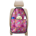 Pink Girly Unicorn Print Car Seat Organizers