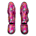 Pink Girly Unicorn Print Muay Thai Shin Guards