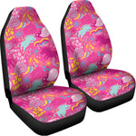 Pink Girly Unicorn Print Universal Fit Car Seat Covers