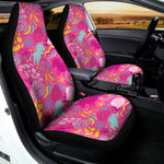 Pink Girly Unicorn Print Universal Fit Car Seat Covers