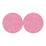 Pink Glitter Artwork Print (NOT Real Glitter) Car Coasters