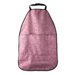 Pink Glitter Artwork Print (NOT Real Glitter) Car Seat Organizers
