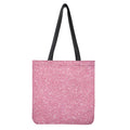 Pink (NOT Real) Glitter Print Tote Bag