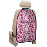 Pink Hand Breast Cancer Pattern Print Car Seat Organizers
