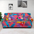 Pink Hawaiian Fruits Pattern Print Sofa Cover