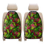 Pink Hawaiian Tropical Pattern Print Car Seat Organizers