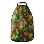 Pink Hawaiian Tropical Pattern Print Car Seat Organizers
