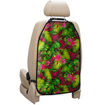Pink Hawaiian Tropical Pattern Print Car Seat Organizers