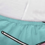 Pink Heart Lollipop Pattern Print Sofa Cover