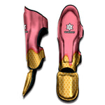 Pink Ice Cream Melted Print Muay Thai Shin Guard