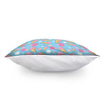 Pink Ice Cream Pattern Print Pillow Cover