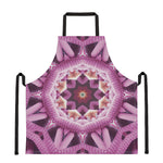 Pink Kaleidoscope Print Apron