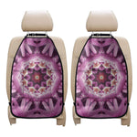 Pink Kaleidoscope Print Car Seat Organizers