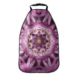 Pink Kaleidoscope Print Car Seat Organizers