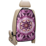 Pink Kaleidoscope Print Car Seat Organizers