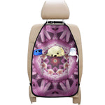 Pink Kaleidoscope Print Car Seat Organizers