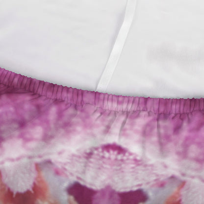 Pink Kaleidoscope Print Sofa Cover