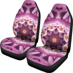 Pink Kaleidoscope Print Universal Fit Car Seat Covers