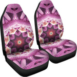Pink Kaleidoscope Print Universal Fit Car Seat Covers