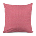 Pink Knitted Pattern Print Pillow Cover