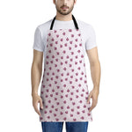 Pink Ladybug Pattern Print Apron
