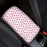 Pink Ladybug Pattern Print Car Center Console Cover