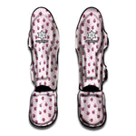 Pink Ladybug Pattern Print Muay Thai Shin Guard