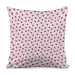 Pink Ladybug Pattern Print Pillow Cover