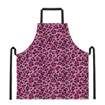 Pink Leopard Print Apron