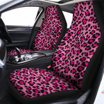 Pink Leopard Print Universal Fit Car Seat Covers