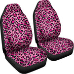 Pink Leopard Print Universal Fit Car Seat Covers