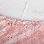 Pink Liquid Marble Print Sofa Cover