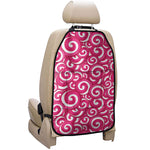 Pink Lollipop Candy Pattern Print Car Seat Organizers
